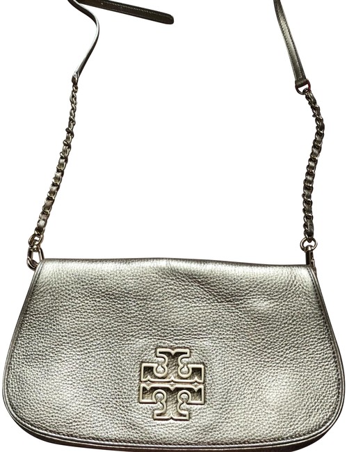 Tory Burch Clutch Convertible Gold Cross Body Bag 