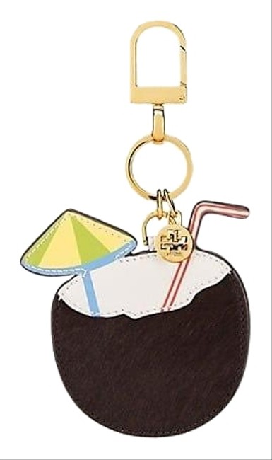 Tory Burch Coconut Keychain Wallet 