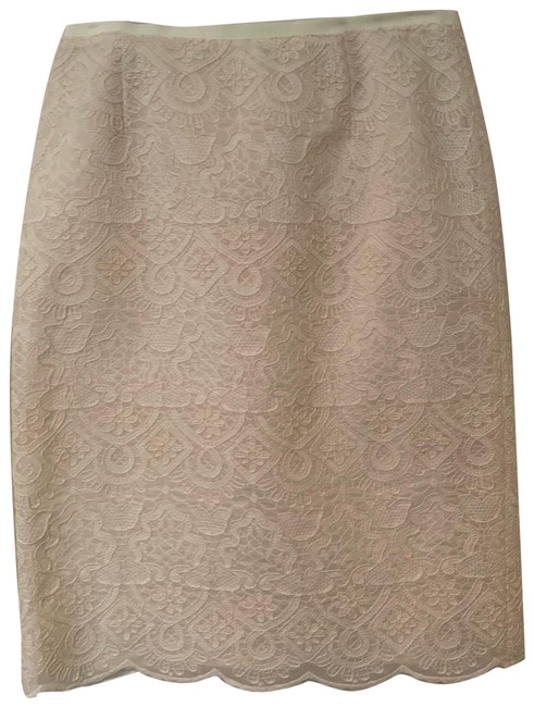 Tory Burch Cream Lace SkirtS 27 