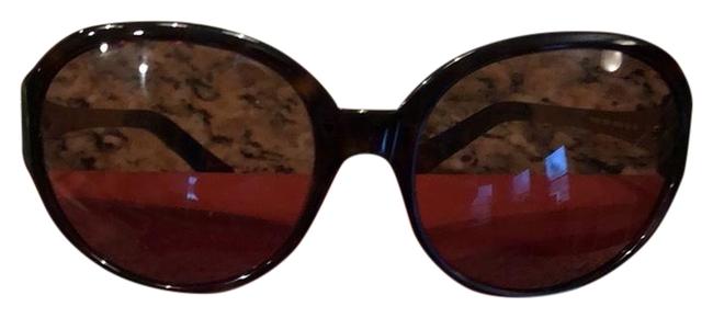 Tory Burch Dark Brown Front Side Good with Tortoise Brown Sunglasses 
