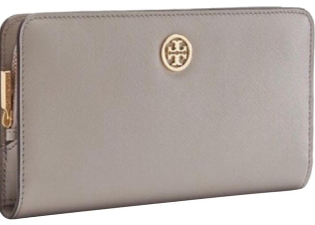Tory Burch Dust Storm Robinson Hidden Zip Continental Wallet 