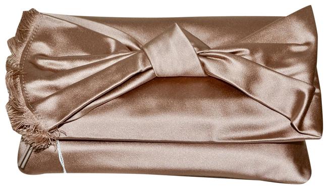 Tory Burch Eleanor Shell Pink Leather Clutch 