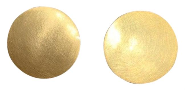 Tory Burch Gold Disc Earrings 