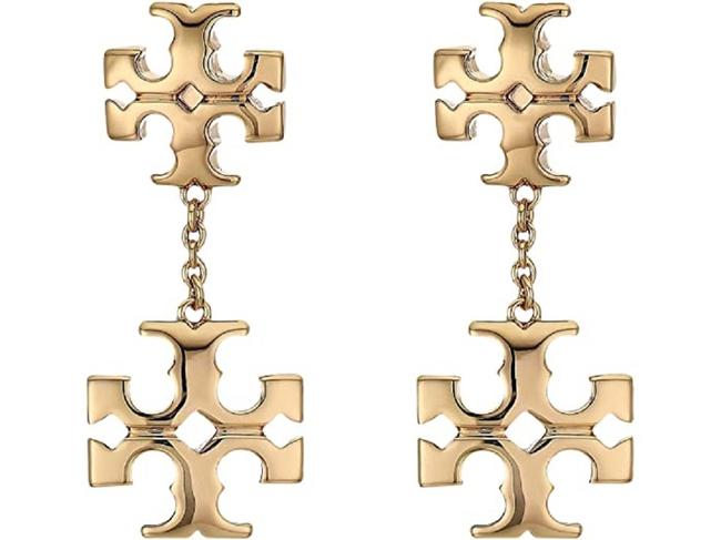 Tory Burch Gold Kira Linear Earrings 