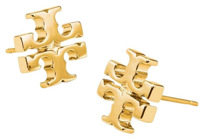 Tory Burch Gold Kira Small Studs Earrings 
