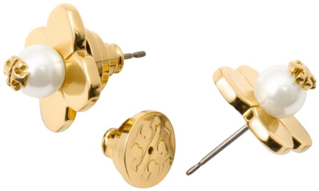 Tory Burch Gold Stud Babylon Earrings 