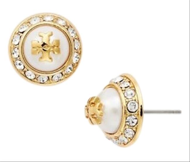 Tory Burch Golden Stud Natalie Earrings 