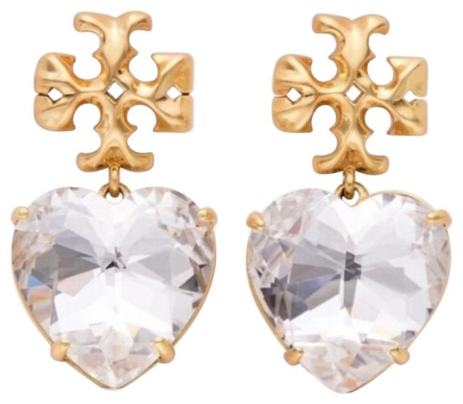 Tory Burch Heart Nwot Roxanne Drop Earrings 