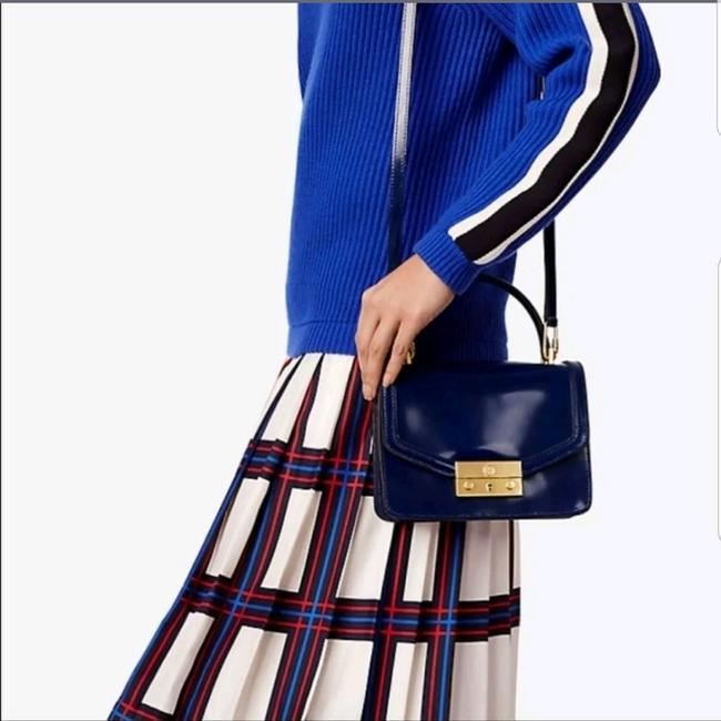 Tory Burch Juliette Mini Leather Satchel 