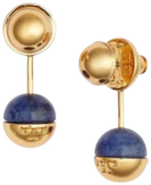 Tory Burch Logo Beas Ear Jackets Earrings 