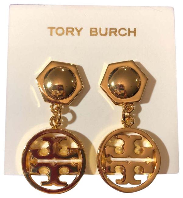Tory Burch Logo Earrings 