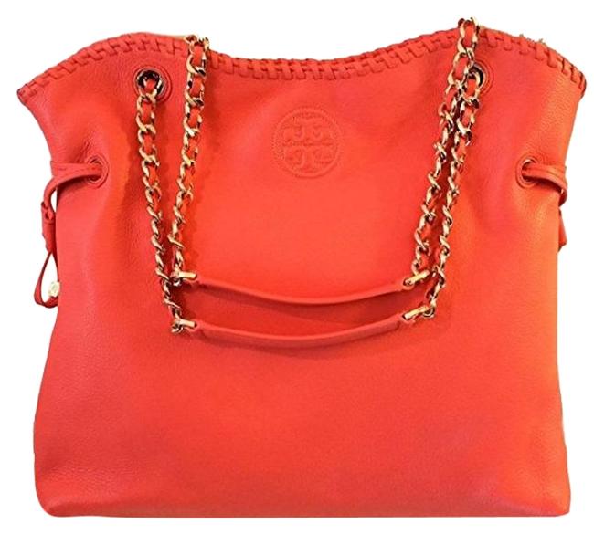Tory Burch Tote Marion Slouchy Leather Shoulder Bag 