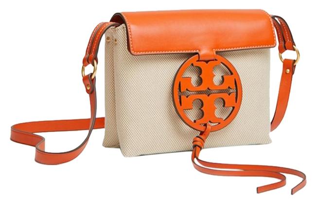 Tory Burch Miller Canvas Cross Body Bag 