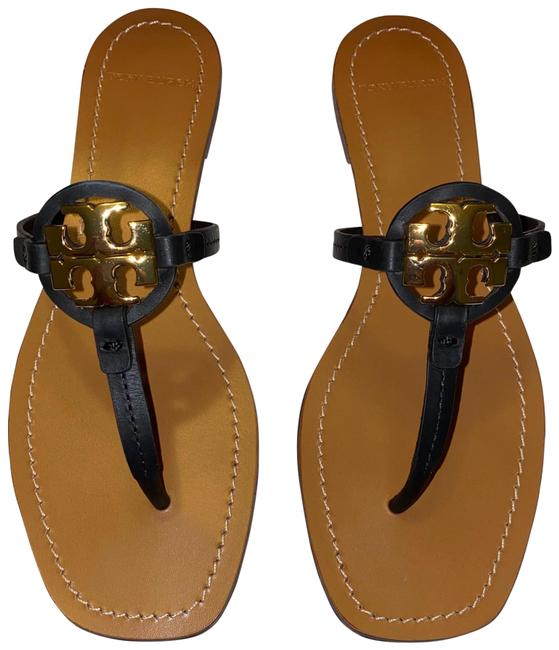 Tory Burch Mini Miller Leather Sandals 5 