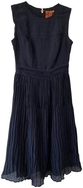 Tory Burch Navy Blue Mid length Cocktail Dress 