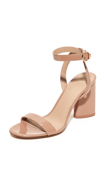 Tory Burch Nude Elizabeth 2 Patent Leather Sandals 5 