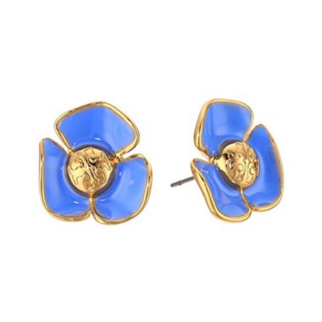 Tory Burch Fleur Flower Earrings 