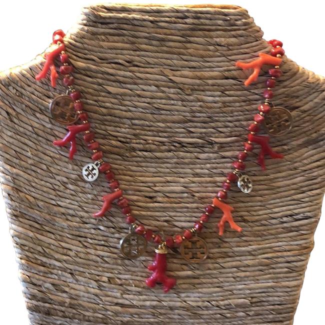 Tory Burch Orange Necklace 