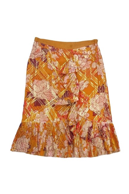 Tory Burch Orange Skirt  S 
