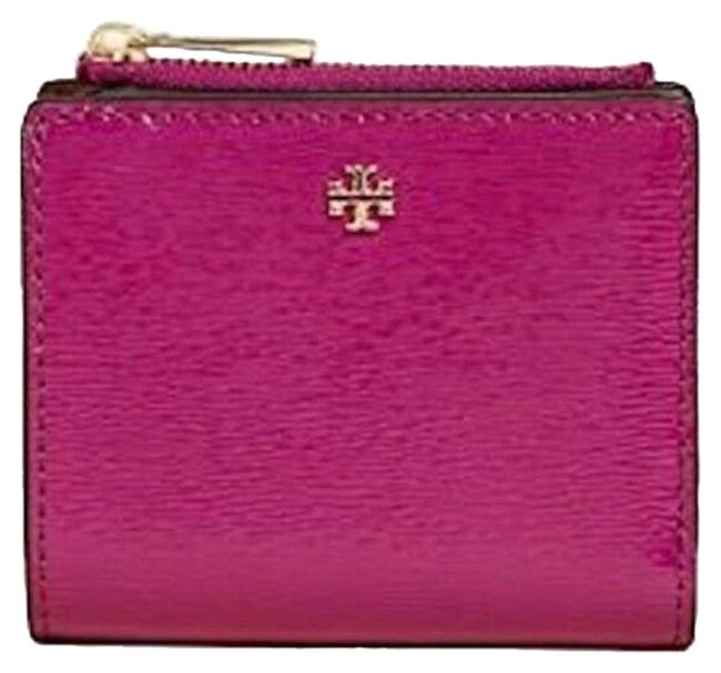 Tory Burch Party Fuchsia Robinson 41948 Mini Wallet 