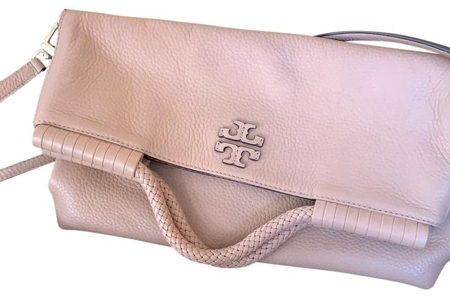 Tory Burch Clutch Peach Leather Cross Body Bag 