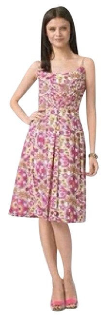 Tory Burch Pink New Malta Sundress Short Casual Dress  S 