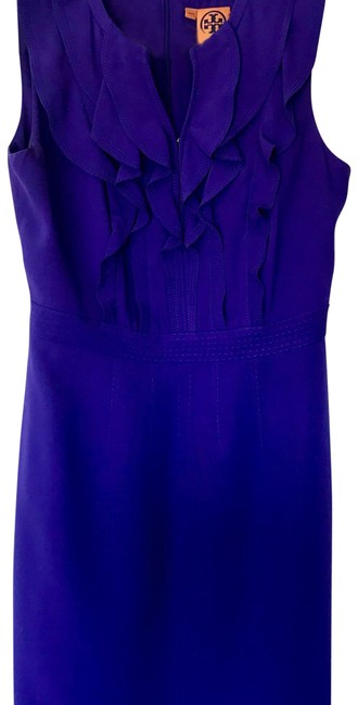 Tory Burch Purple Mid length Cocktail Dress  