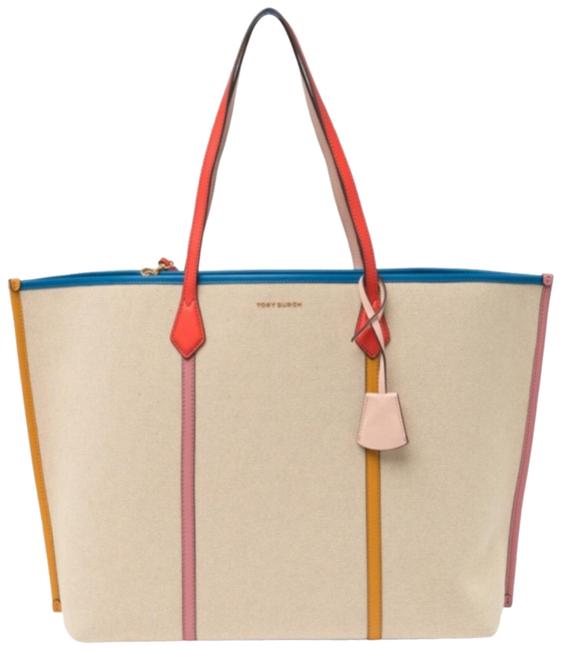 Tory Burch Py Oversized Canvas Tote 