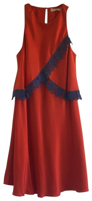 Tory Burch Red Amanda Short Cocktail Dress 