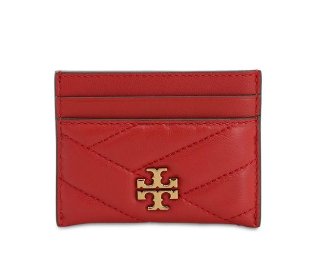 Tory Burch Red Apple Kira Card Case Wallet 