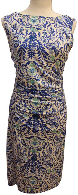 Tory Burch Red Ivory Short Casual Dress  