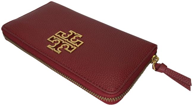 Tory Burch Redstone Britten Zip Continental Wallet 