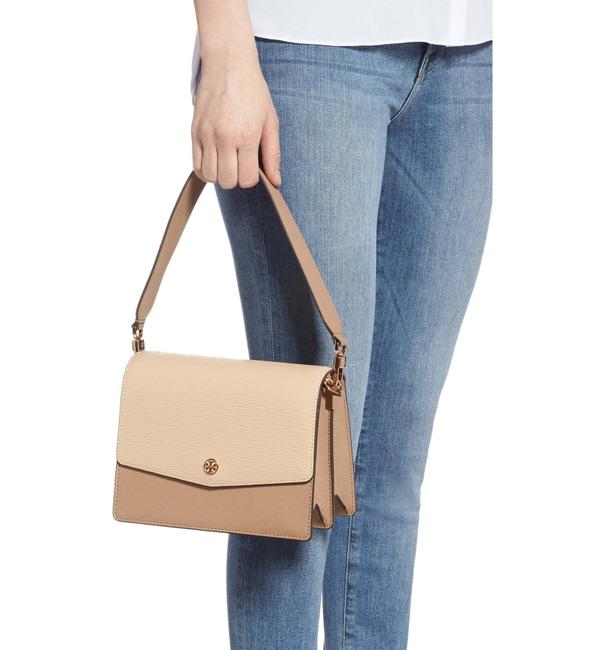 Tory Burch Robinson Color block Convertible Shoulder Bag 