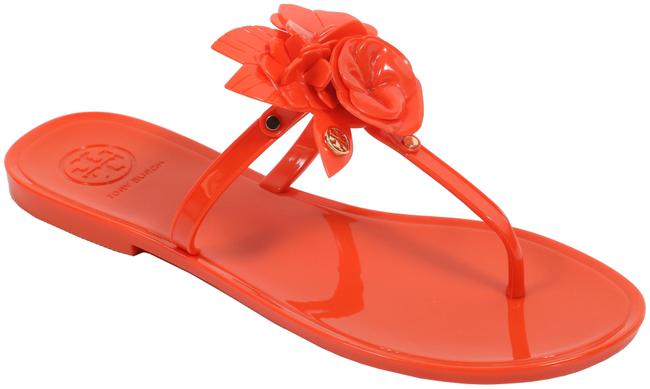 Tory Burch Samba Jelly Blossom Flat Thong Sandals