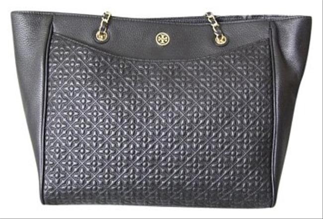 Tory Burch Shopper Black Tote 