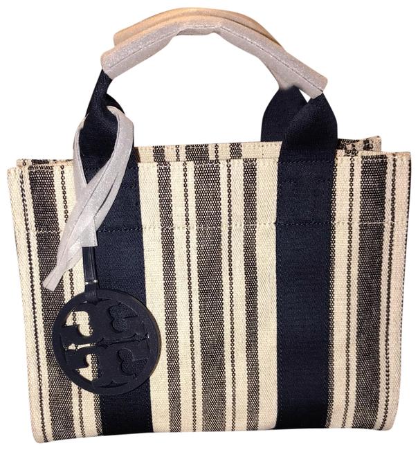Tory Burch Shoulder Bag Stripe Miller Tote 