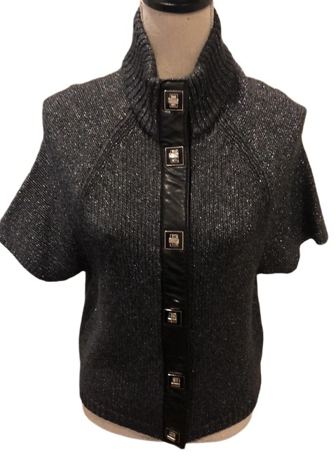 Tory Burch Silver Sweater 