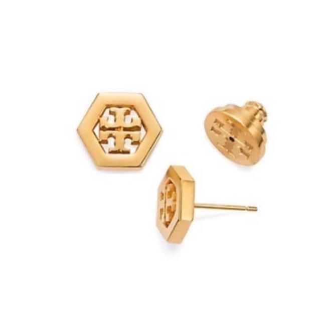 Tory Burch Stud Hex Earrings 