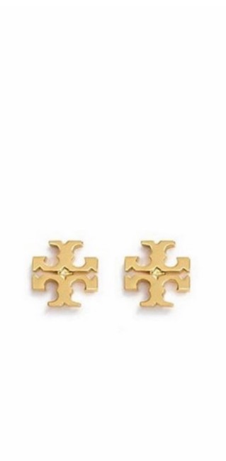 Tory Burch Stud Logo Earrings 