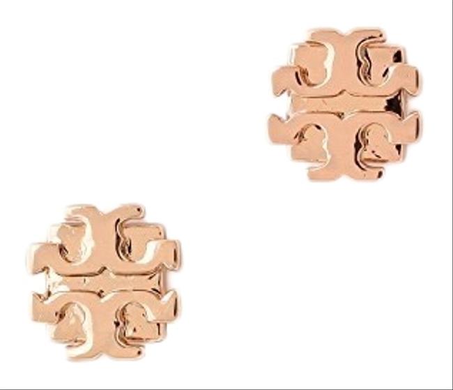 Tory Burch Stud T Small Logo Earrings 
