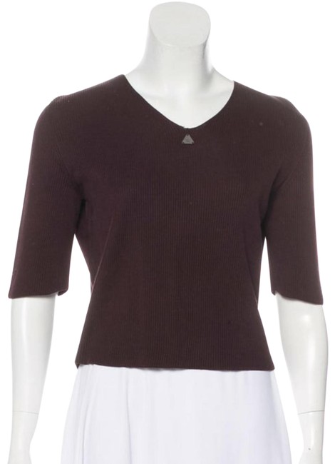 Chanel Ai 360 Burgundy Top 