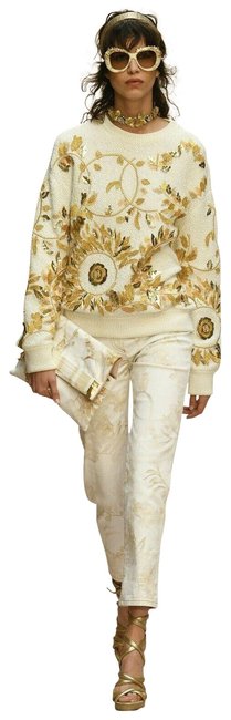 Chanel Ancient Greece Collection Ivory Sweater 