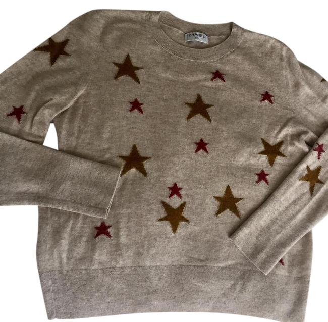 Chanel Paris dallas Collection Beige Sweater 