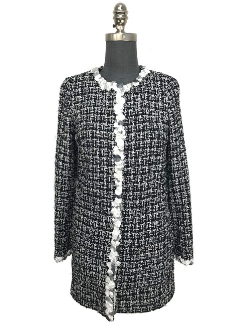 Chanel Black 09p Lesage Tweed Confetti JacketS 