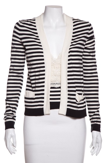 Chanel Black &amp White Sweater 