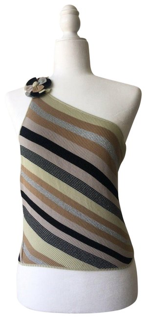 Chanel Black Beige Blouse