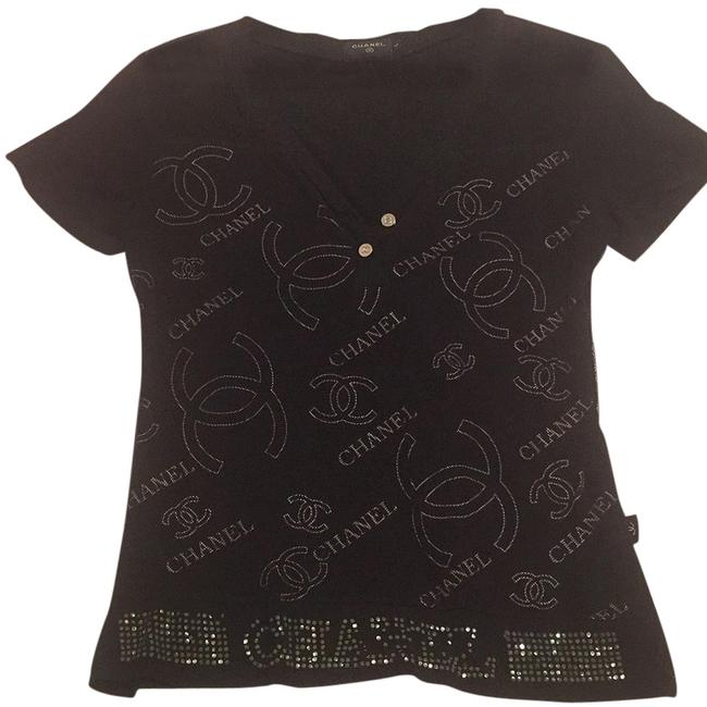 Chanel Black Blouse  S 