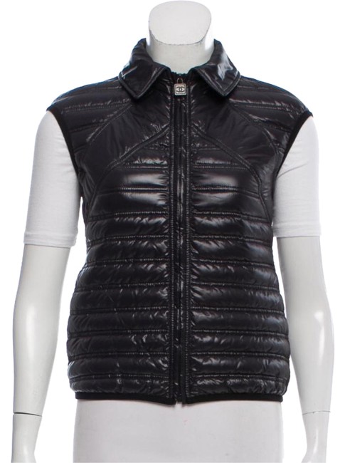 Chanel Black 'cc' Logo Vest
