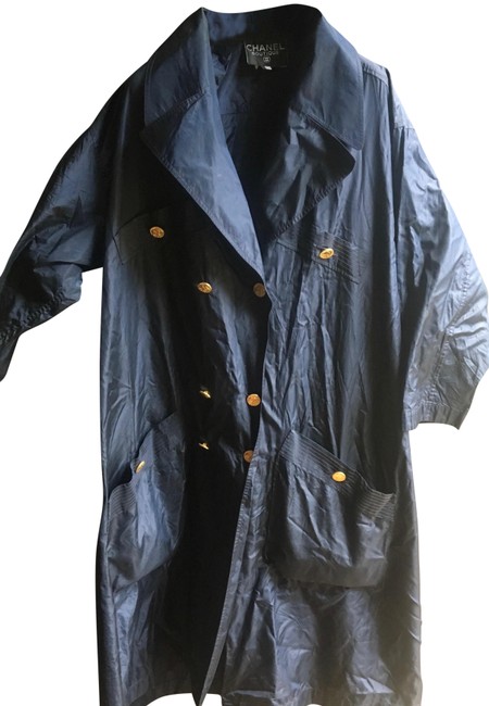 Chanel Black Coat  S 