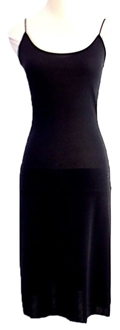 Chanel Black Fitted Knee Length Cocktail DressS 